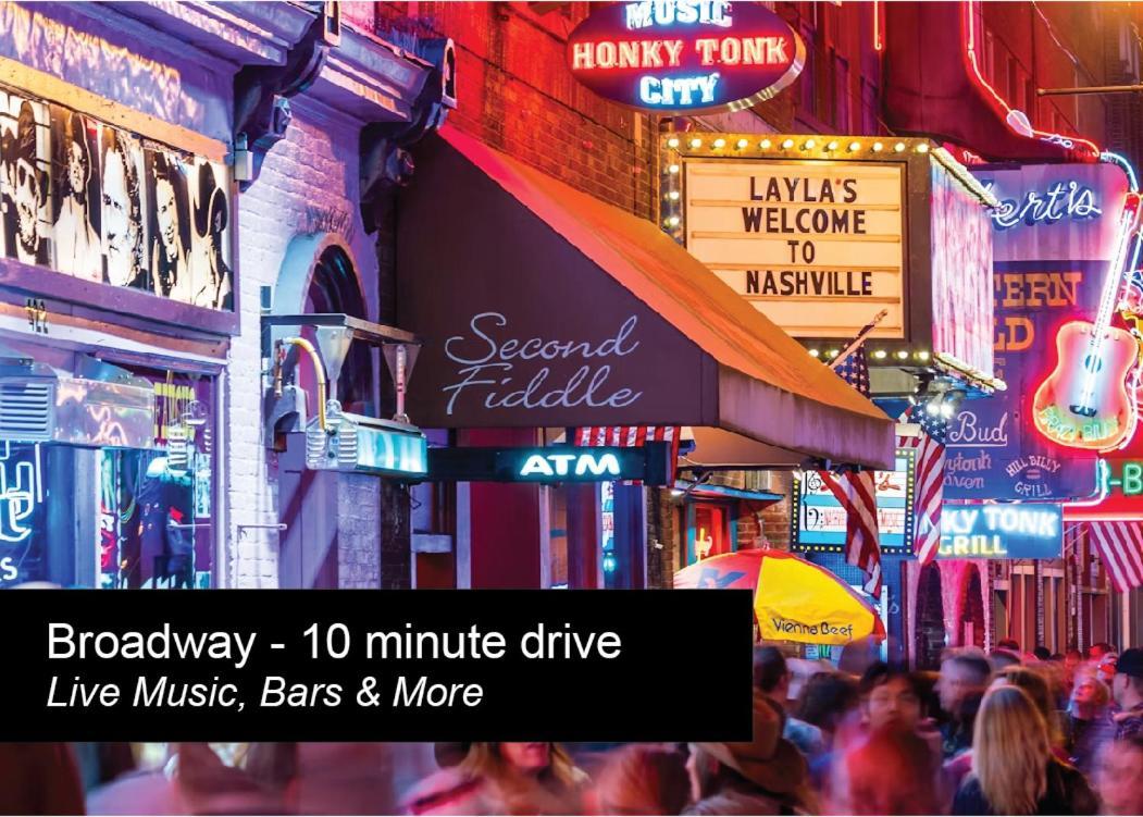 Closetobroadwayairportoprymillsgameroom20 Nashville Eksteriør billede